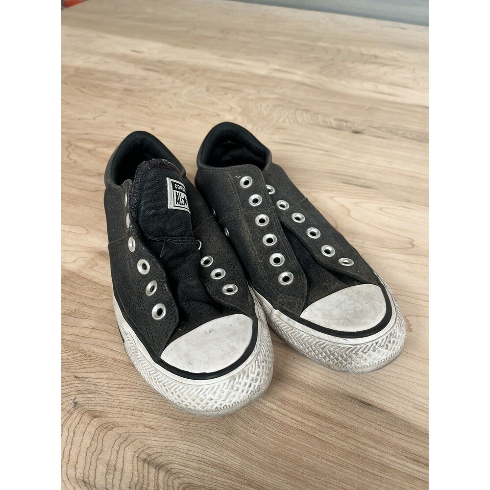 Converse Chuck Taylor All Star Low Top Shoes - Black Size 8